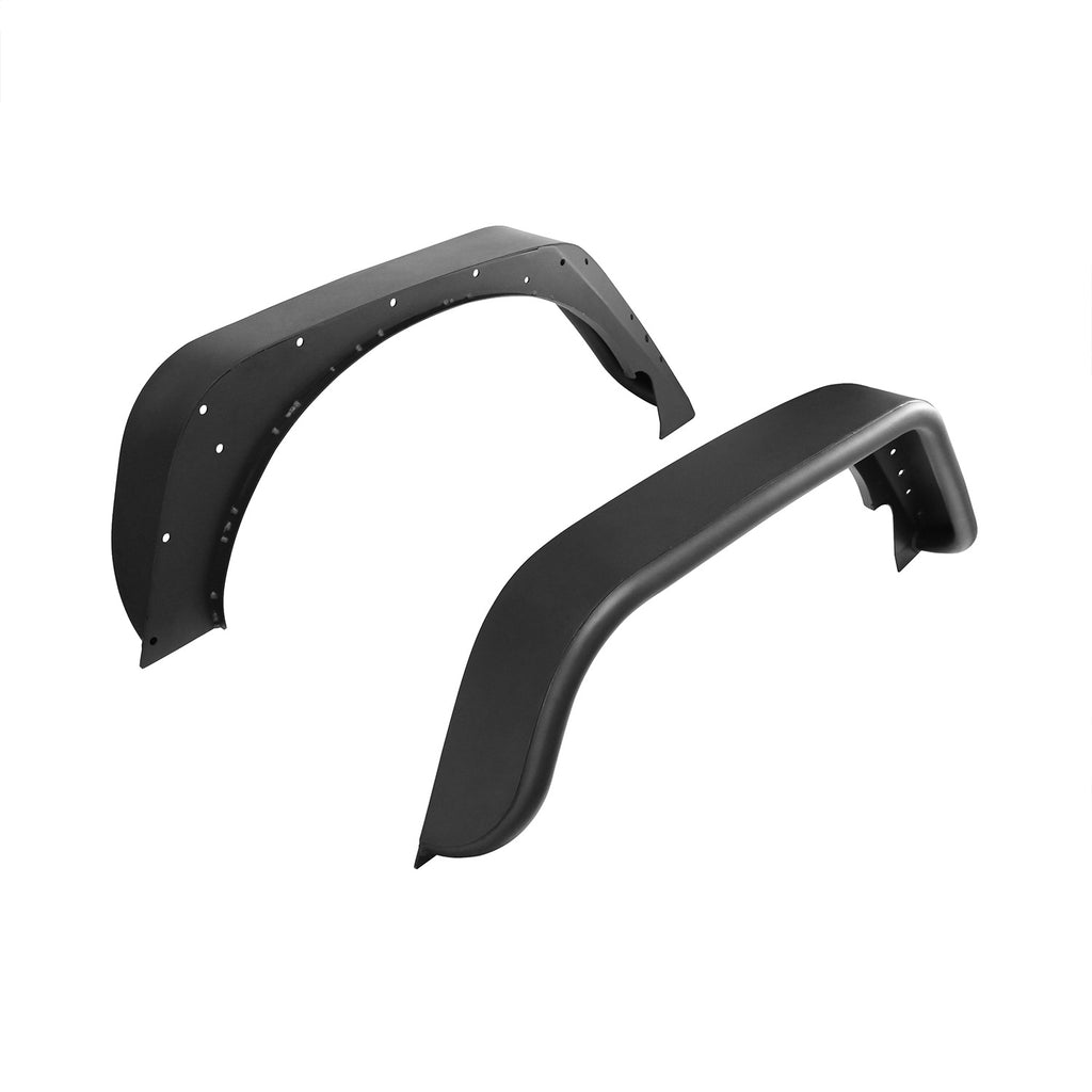 Snyper-18-20-Jeep-Wrangler-Tube-Fenders---Rear---Textured-Black