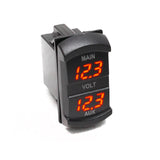 Race Sport RS50893 Socket Sized Dual Volt Meter 10-60V