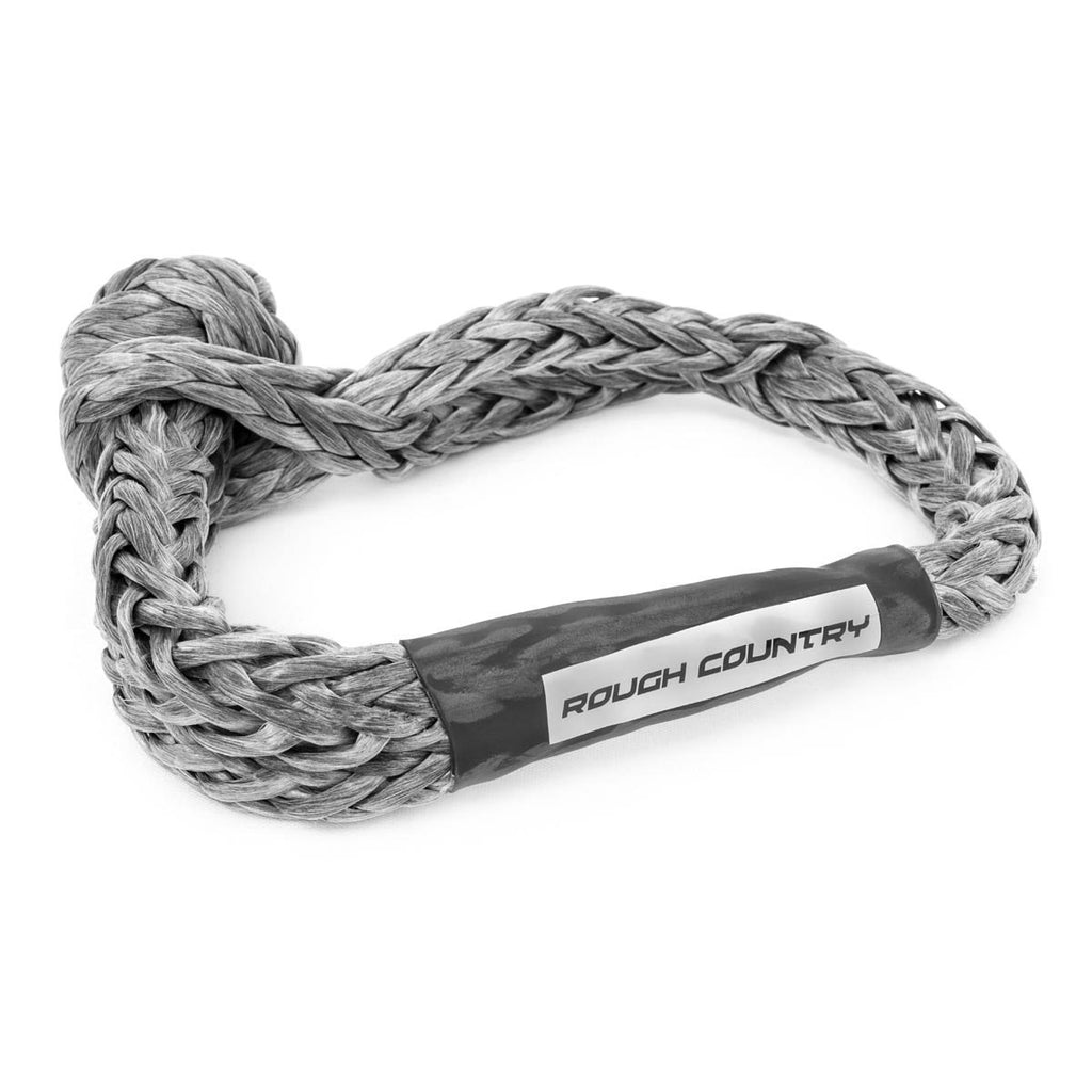 Soft-Shackle-Rope-716-Inch-Diameter-34,000-Lb-Breaking-Strength-Gray-Rough-Country