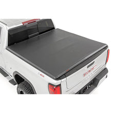 Load image into Gallery viewer, Soft-Tri-Fold-Bed-Cover-19-20-SilveradoSierra-1500-5-Foot-8-Inch-Bed-WO-Cargo-Mgmt-Rough-Country