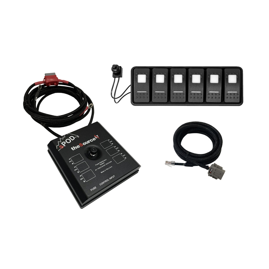 Sourcelt-Modular-W-Red-Led-For-Uni-(36-In-Battery-Cables)