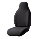 Fia Inc. SP801 BLACK SP80 Series - Seat Protector Poly-Cotton Car Frt Seat Cover- Black