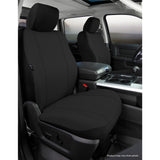 Fia Inc. SP89-54 BLACK SP80 Series - Seat Protector Poly-Cotton Custom Fit Front Seat Cover - Black