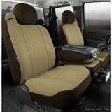 Fia Inc. SP88-16 TAUPE SP80 Series - Seat Protector Poly-Cotton Custom Fit Front Seat Cover - Taupe