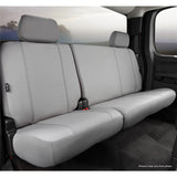 Fia Inc. SP82-23 GRAY SP80 Series - Seat Protector Poly-Cotton Custom Fit Rear Seat Cover - Gray