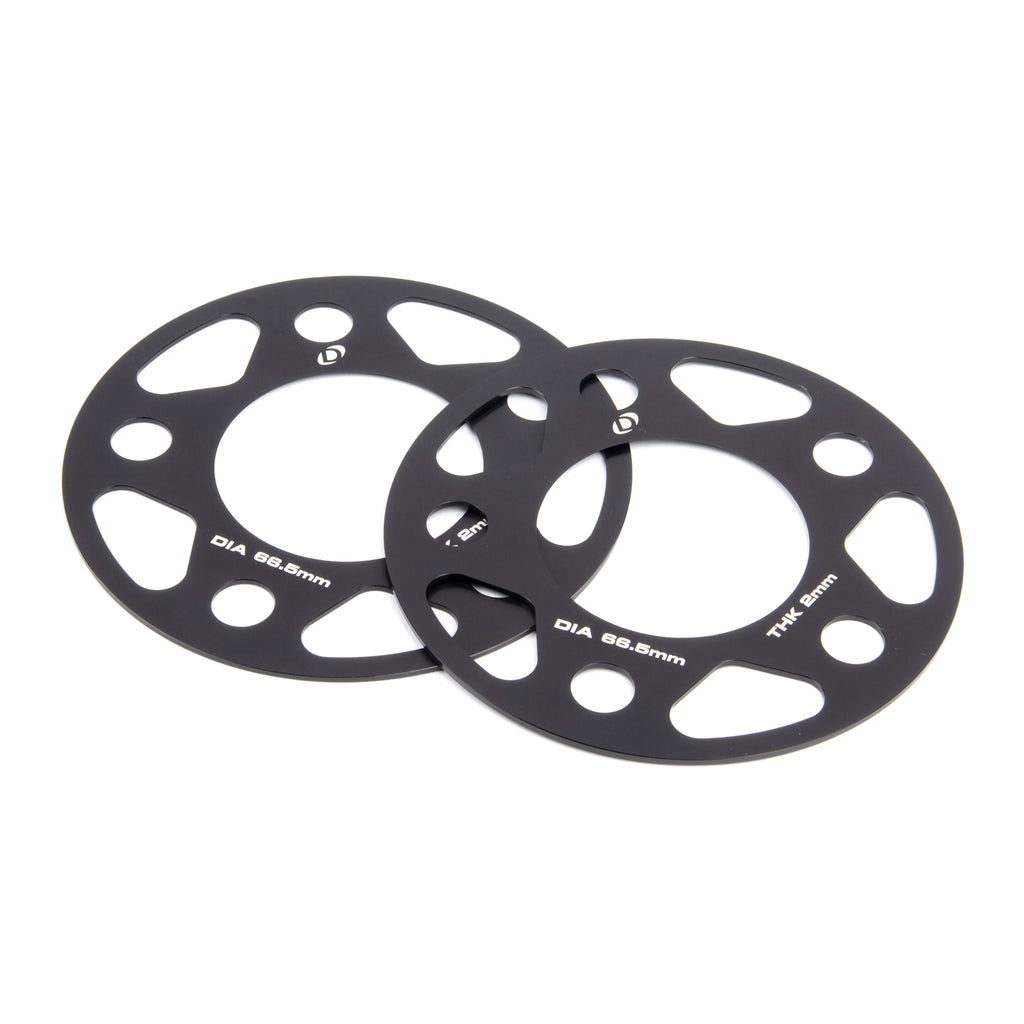 Spacers;-5X112---66.5Mm-Cb---2Mm-Thick
