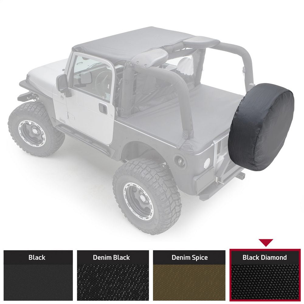 Spare-Tire-Cover---Medium-Tire-(30-32)---Black-Diamond