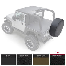 Load image into Gallery viewer, Spare-Tire-Cover---Medium-Tire-(30-32)---Black-Diamond