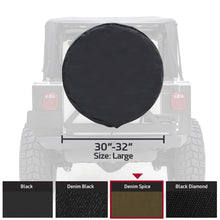 Load image into Gallery viewer, Spare-Tire-Cover---Medium-Tire-(30-32)---Denim-Spice