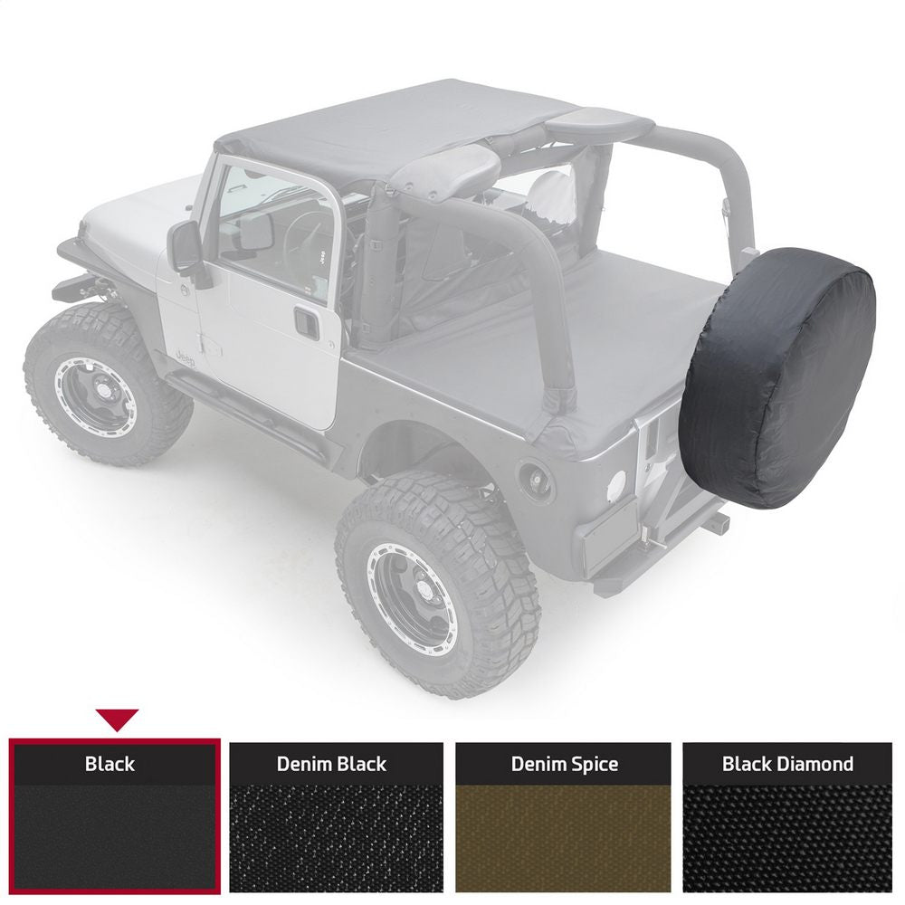 Spare-Tire-Cover---Medium-Tire-(30-32)---Vinyl-Black