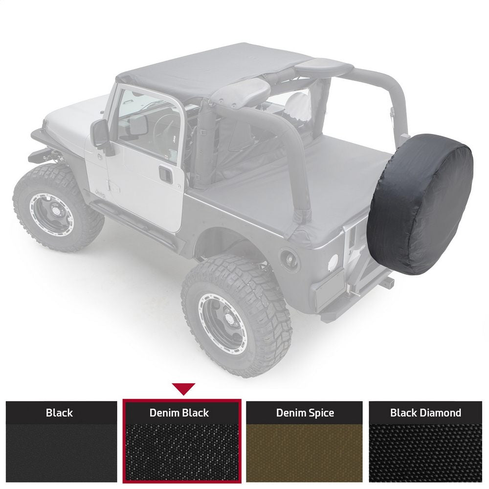 Spare-Tire-Cover---Small-Tire-(27-29)---Denim-Black