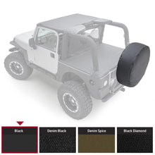 Load image into Gallery viewer, Spare-Tire-Cover---Small-Tire-(27-29)---Vinyl-Black