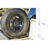 Titan Fuel Tanks 9901330 Spare Tire Buddy In Bed Tire Mount