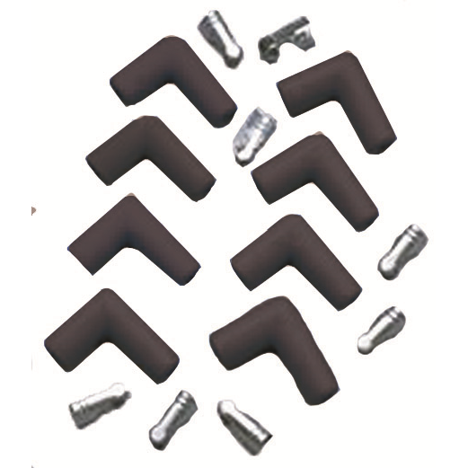 Spark-Plug-Boot--Termnl-Kit-90-Degree-Black