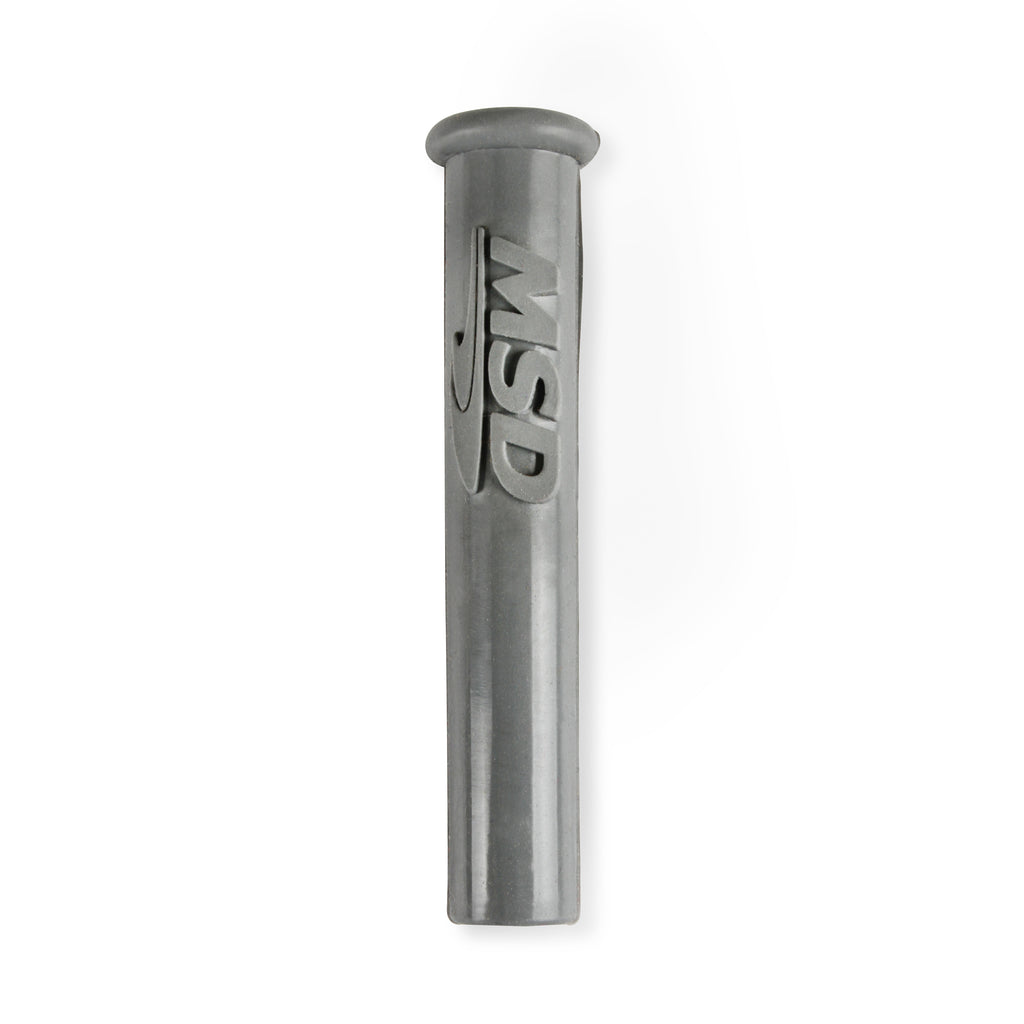 Spark-Plug-Boot-Straight-Gray-Silicone-50Pk