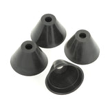 OMIX-ADA 17248.10 Spark Plug Heat Shield Boot Kit, 4 Piece; 41-71 Willys/Jeep