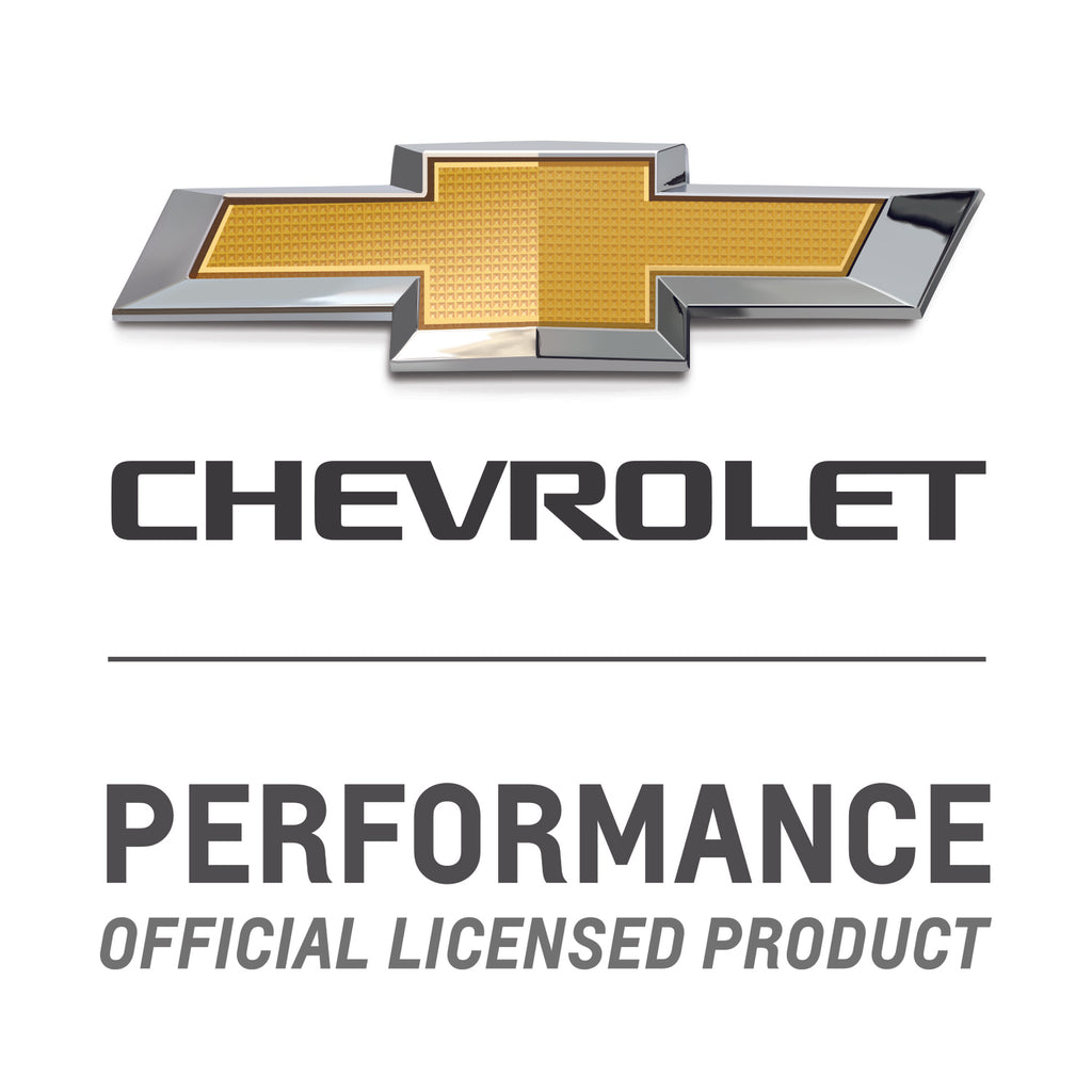 Spark-Plug-Wire-Loom-Set;-Linear-Style;-Bowtie-Logo;-For-Bb-Chevy;-Black-Crinkle
