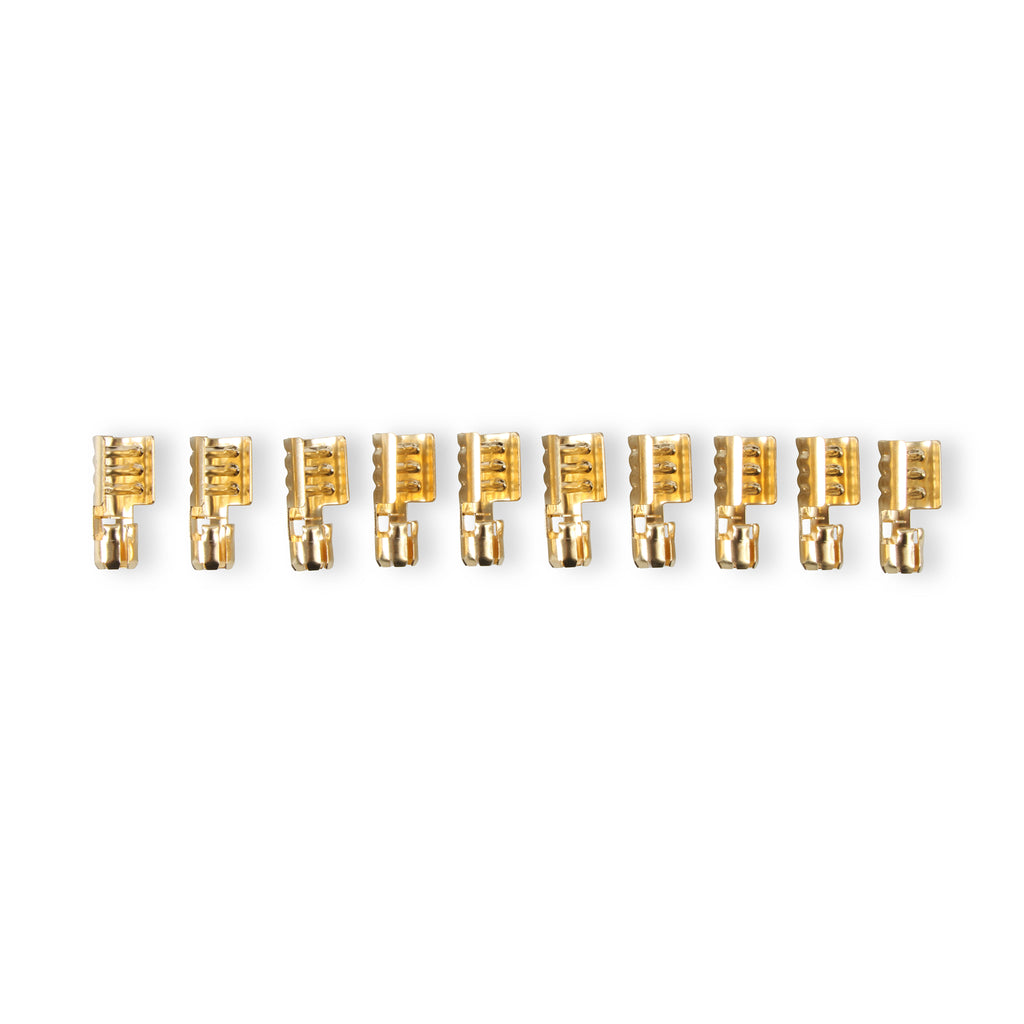 Spark-Plug-Wire-Set---7Mm---Super-Stock-With-Copper-Core---Universal-Straight-Boots---Yellow