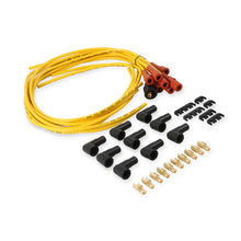 Load image into Gallery viewer, Spark-Plug-Wire-Set---7Mm---Super-Stock-With-Copper-Core---Universal-Straight-Boots---Yellow