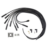 ACCEL 5040K Spark Plug Wire Set - 8mm - Universal - Black Wire with Black Straight Boots