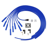 ACCEL 5040B Spark Plug Wire Set - 8mm - Universal - Blue Wire with Blue Straight Boots