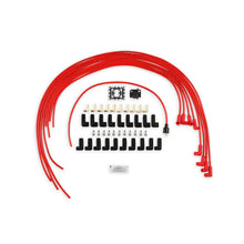 Load image into Gallery viewer, Spark-Plug-Wire-Set---8Mm---Universal---Red-Wire-With-Red-90-Deg-Boots