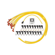 Load image into Gallery viewer, Spark-Plug-Wire-Set---8Mm---Yellow-With-Orange-90-Deg-Boots