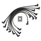 ACCEL 5055K Spark Plug Wire Set - 8mm Super Stock - HEI Corrected Cap - Ferro-Spiral - Black