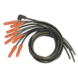ACCEL 7040 Spark Plug Wire Set - 8.8mm - 300+ Ferro-Spiral Race Wire - Universal - Vari-Angle Boots