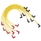ACCEL 5048Y SPARK PLUG WIRE SET - 90 DEG BOOTS - YELLOW