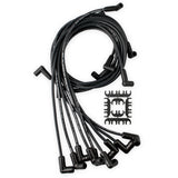 ACCEL 9018CK Spark Plug Wire Set - Chevy Small Block with HEI 75-86 Wires Under Valve Cover-Black
