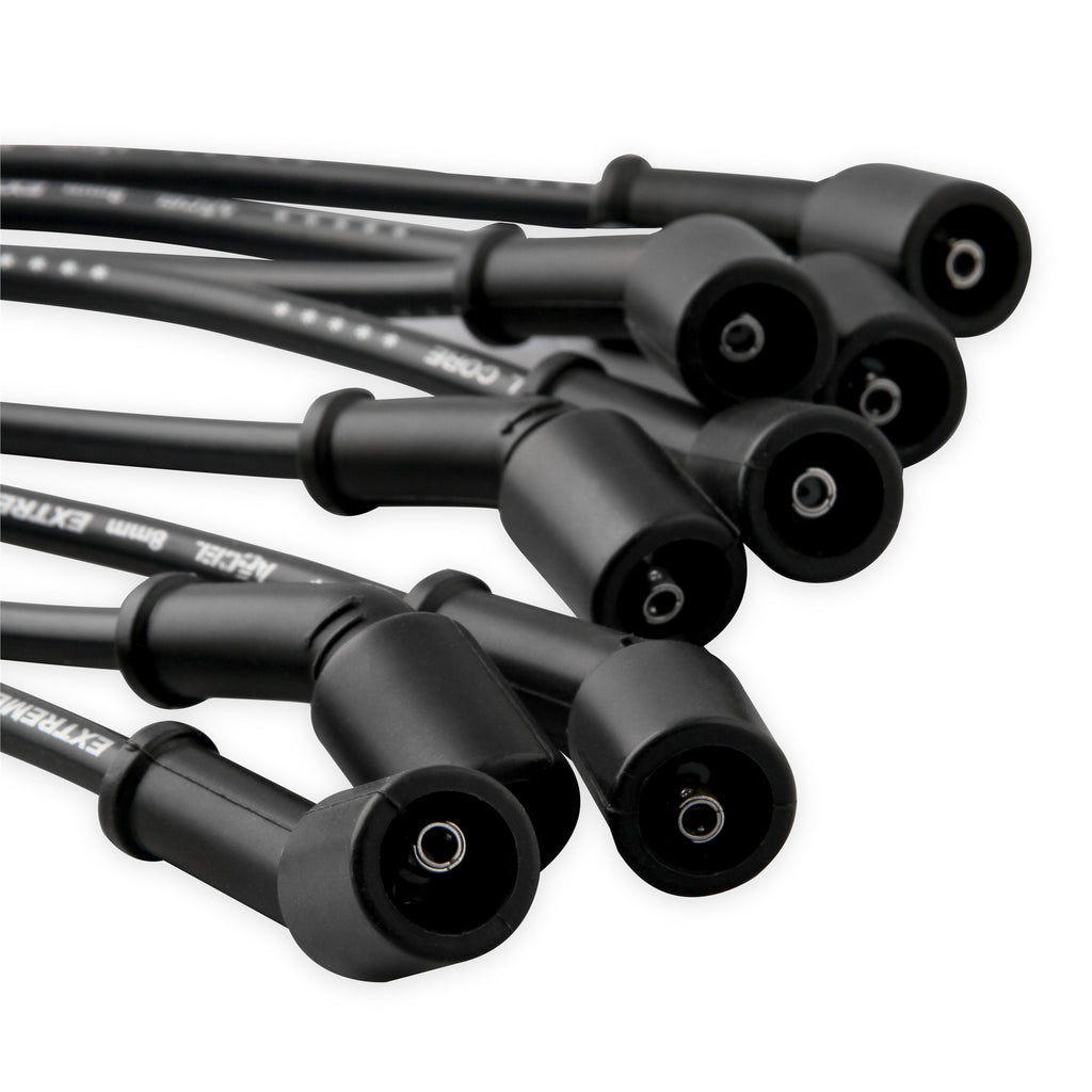 Spark-Plug-Wire-Set---Extreme-9000-Black-Ceramic-Boot---Chevy--Gm-2001-2004---34--1-Ton-8.1L