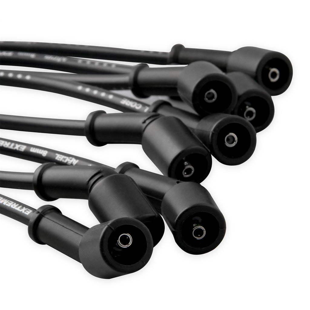 Spark-Plug-Wire-Set---Extreme-9000-Black-Ceramic-Boot---Chevy--Gm-2001-2004---34--1-Ton-8.1L
