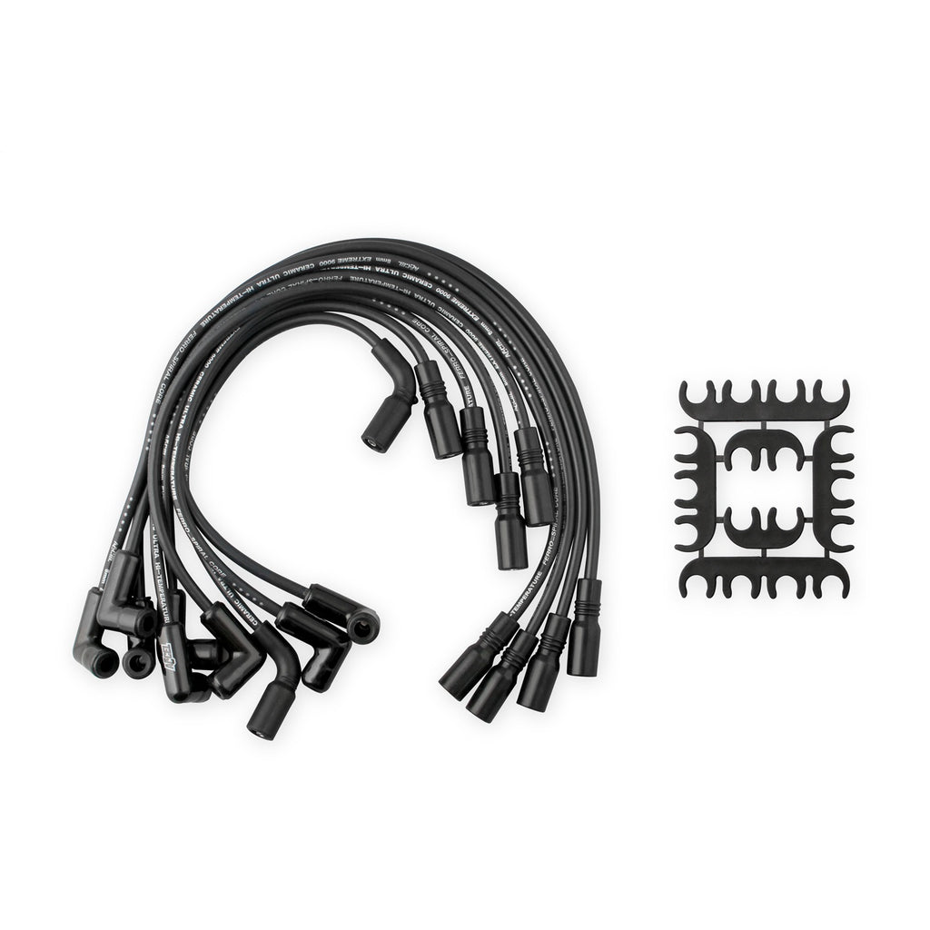 Spark-Plug-Wire-Set---Extreme-9000-Black-Ceramic-Boot---Chevy--Gmc-Trucks-5.05.7L-Vortec-V8-1996-2000