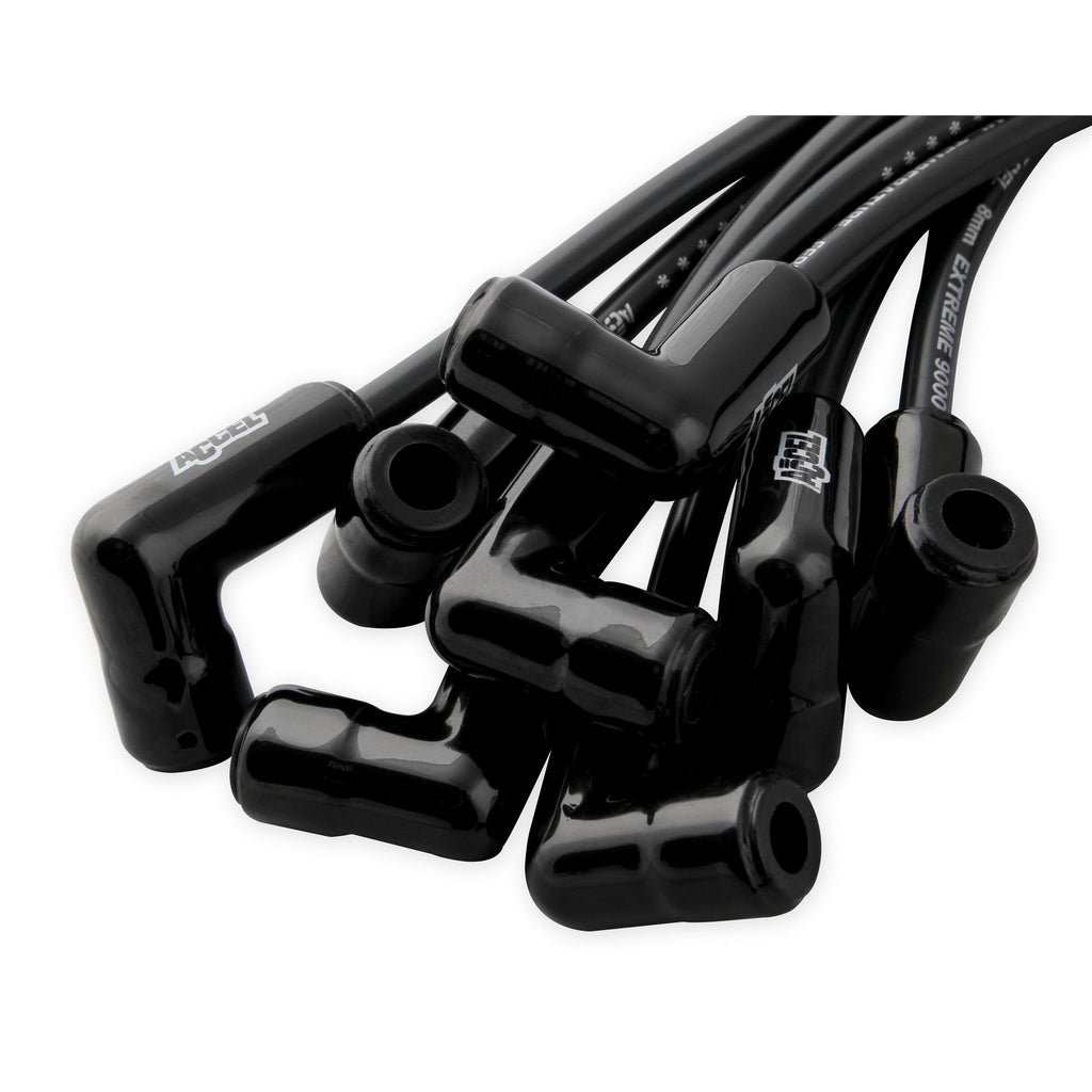 Spark-Plug-Wire-Set---Extreme-9000-Black-Ceramic-Boot---ChevyGmc-V8-Hei-75-86-Over-Valve-Cover