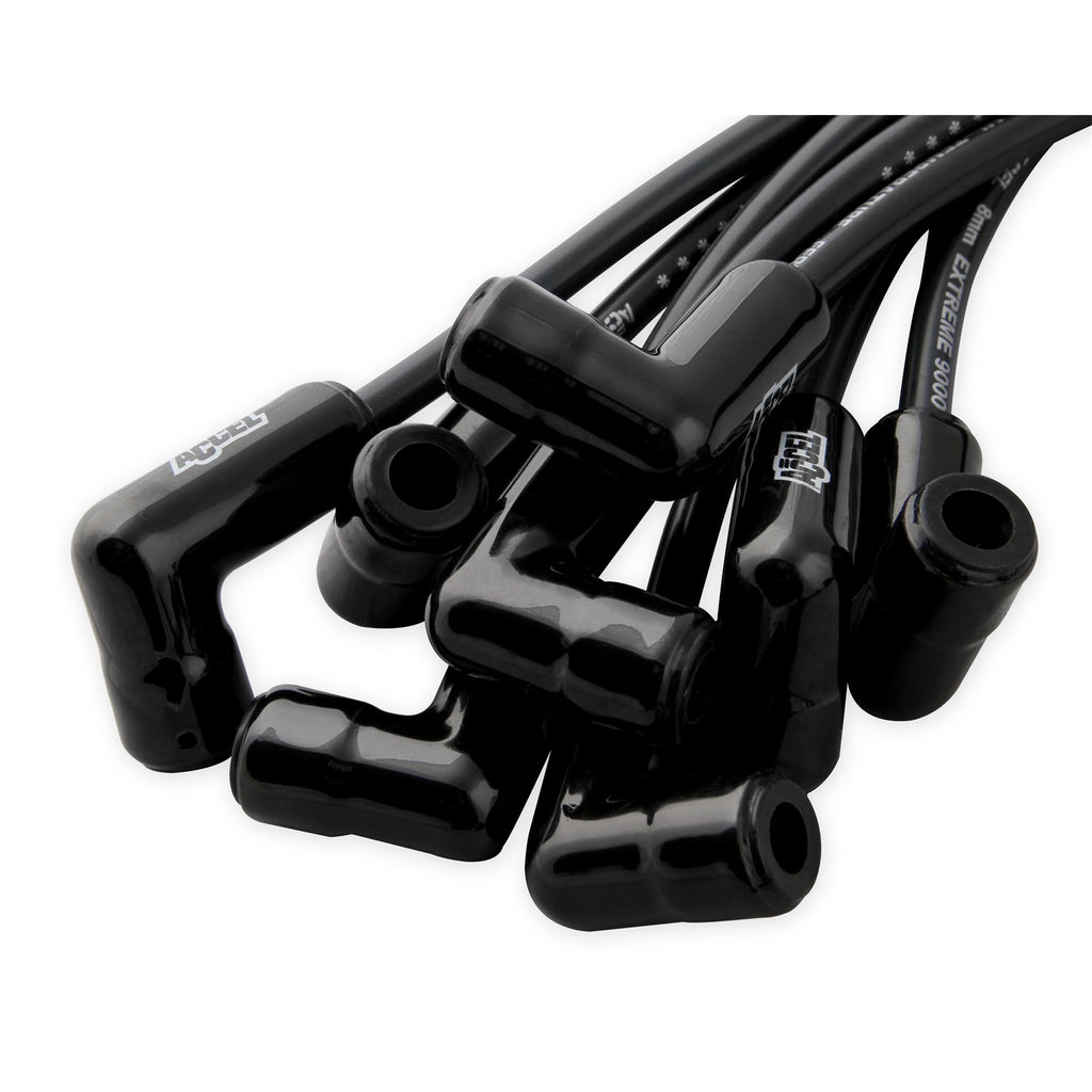 Spark-Plug-Wire-Set---Extreme-9000-Black-Ceramic-Boot---ChevyGmc-V8-Hei-75-86-Over-Valve-Cover