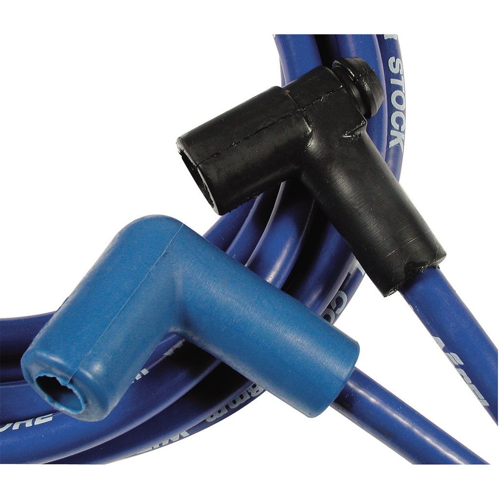 Spark-Plug-Wire-Set---Super-Stock-Spiral-8Mm---Small-Block-Gm-5.05.7L-1978-86---Blue