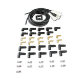 ACCEL 9000C Spark Plug Wire Set - Universal - 180 Deg White Ceramic Boots