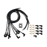 ACCEL 9001CK Spark Plug Wire Set - Universal - 90 Deg Black Ceramic Boots