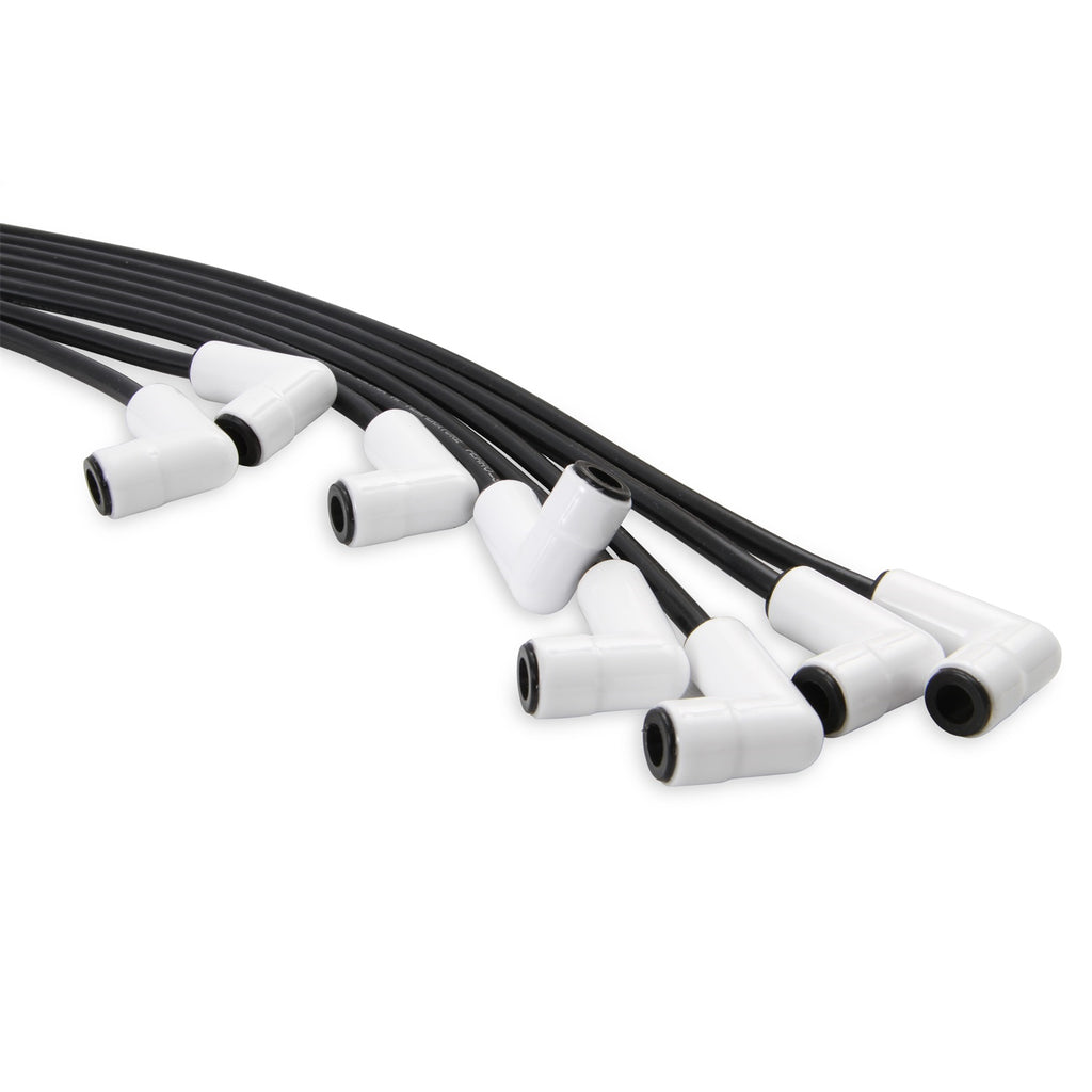 Spark-Plug-Wire-Set---Universal---90-Deg-White-Ceramic-Boots