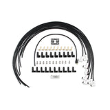 ACCEL 9001C Spark Plug Wire Set - Universal - 90 Deg White Ceramic Boots