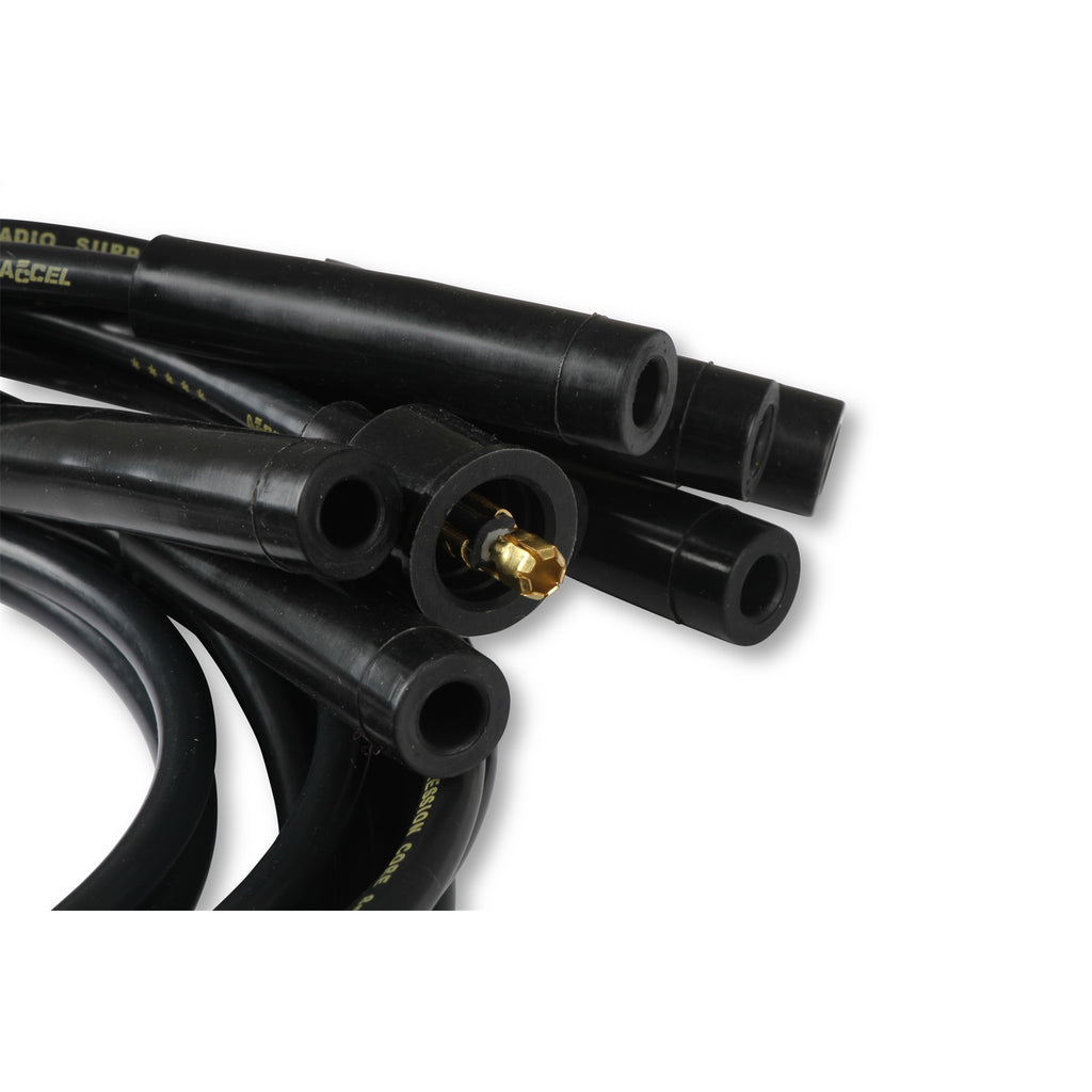 Spark-Plug-Wire-Set--8Mm---Black-Wire-With-Black-Straight-Boots