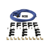 ACCEL 4040B Spark Plug Wire Set- 8mm - Blue Wire with Blue Straight Boots