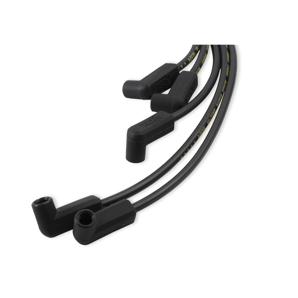 Spark-Plug-Wire-Set--8Mm---Super-Stock----Custom---Black-Wire