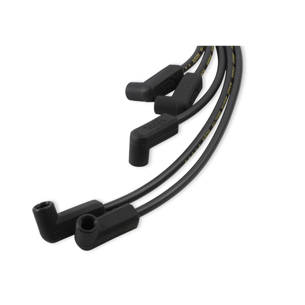 Spark-Plug-Wire-Set--8Mm---Super-Stock----Custom---Black-Wire
