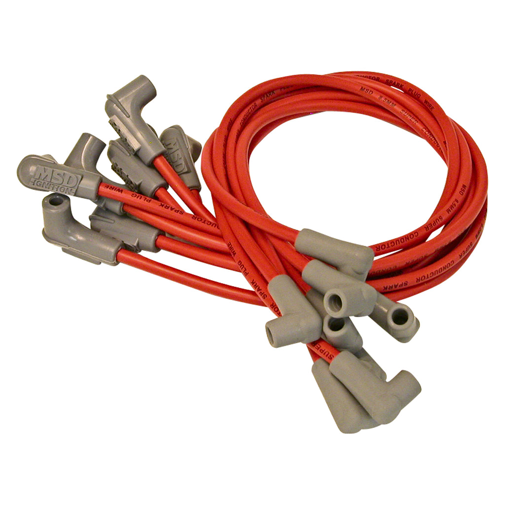 Spark-Plug-Wire-Set,-Bb-Chevy-For-Use-With-Pn-8541-Crab-Cap