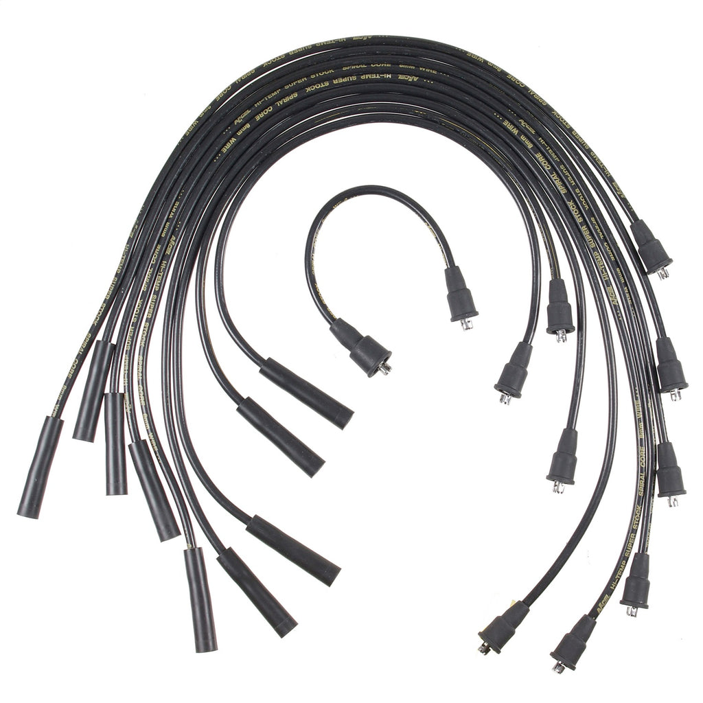 Spark-Plug-Wires---8Mm-Super-Stock-Spiral-Cust-Bk