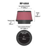 K&N Engineering RF-1010 SPECIAL ORDER Univ Clamp-On Fltr