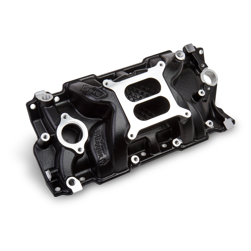 Speed-Warrior-Intake---Chevy-Small-Block-V8---Black-Ceramic-Coated