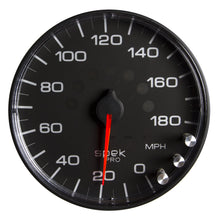 Load image into Gallery viewer, Spek-Pro-Gauge-Speedometer-5In-180-Mph-Elec.-Programmable-BlackBlack